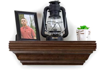 Image of Tactical Walls 812 Top Locking Shelf w/ Rope Trim Gun Safe, Dutch Walnut, 0812TLDWRSMN52