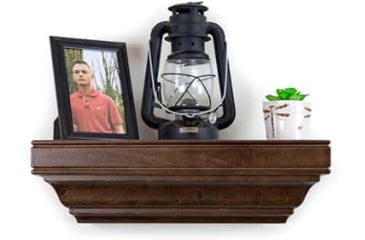 Image of Tactical Walls 812 Top Locking Shelf w/ Standard Trim Gun Safe, Dutch Walnut, 0812TLDWN52