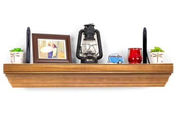 Image of Tactical Walls 825 Top Locking Shelf w/ Standard Trim, Standard Foam, Early American, 0825TLEAPLN52