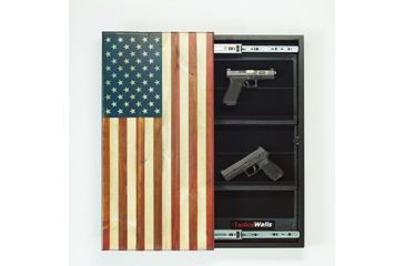 Image of Tactical Walls Vertical Concealment Flag, Traditional, Red, White, Blue, SSFOVTWTR