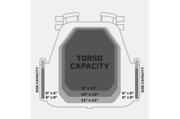 Image of Tacticon Armament BattleVest Plate Carrier, Black, BV-REG-BK