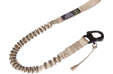 Image of Tactical Assault Gear Personal Retention Lanyard with Snap Shackle Coyote Tan 811803 