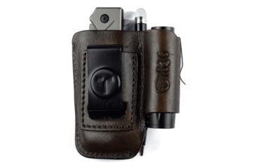 Image of Tagua Gunleather Leather Belt Multi-Tool, Dark Brown, One Size, TX-MULTITOOL-002
