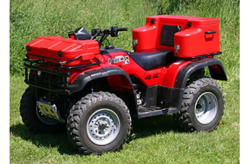 Image of Tamarack Classic Regular ATV Front Box, Colors Tamarack Classic ATV Front Box - Red