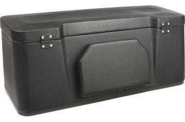Image of Tamarack Classic Quad Trunk ATV Rear Storage Box - Black S-1400