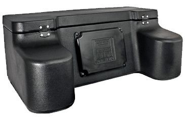 Image of Tamarack Classic Wrap-Around Quad Trunk ATV Rear Box - Black W-1300