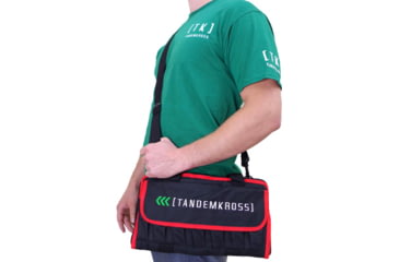 Image of TANDEMKROSS Tandemkross Tandemkase Pistol Bag By Rim/Edge, Red, TK00N0353BGR1