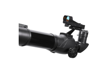 Image of Tasco 60x700mm SpaceStation Refractor AZ Red Dot Finderscope, Black, 49060700