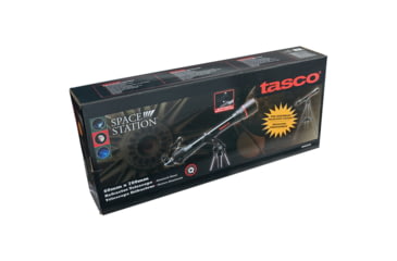 Image of Tasco 60x700mm SpaceStation Refractor AZ Red Dot Finderscope, Black, 49060700