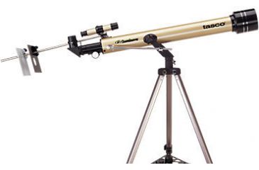 Image of Tasco 660x60mm Luminova Refractor Telescope 40060660 800mm focal length