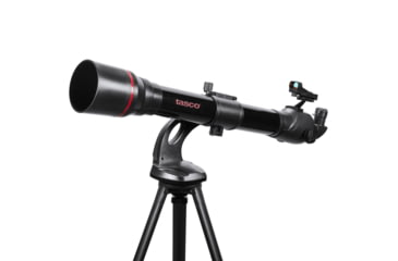 Image of Tasco Spacestation 70x800mm Refractor AZ Red Dot Finderscope, Black, 49070800