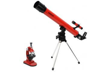 Image of Tasco 50x50 Refractor Telescope &amp; Microscope Combo Kit, Factory DEMO