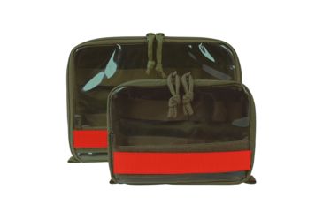Image of Tasmanian Tiger Medic Pouch Set, 2 Pouches, 420D Nylon, Olive, TT-7566-331