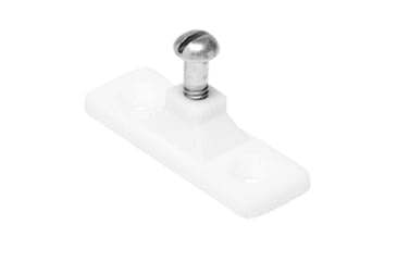 Image of Taylor Made Side-Mount Deck Hinge For Bimini Boatop, White, 11722