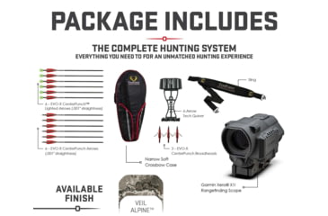Image of Tenpoint Crossbow Technologies Tenpoint Xbow Vapor Rs470 Xero Garmin X1i Scope Acuslide Veil
