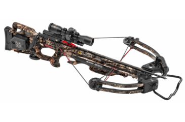 Image of TenPoint Crossbow Technologies Turbo GT Crossbow Package w/3x Pro-View 2 Scope,ACUdraw,175 lbDraw Weight, Mossy Oak Country Camo, CB16020-5522