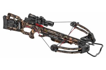 Image of TenPoint Crossbow Technologies Turbo GT Crossbow Package w/3x Pro-View 2 Scope,ACUdraw 50,175lb Draw Weight, Mossy Oak Country Camo, CB16020-5521