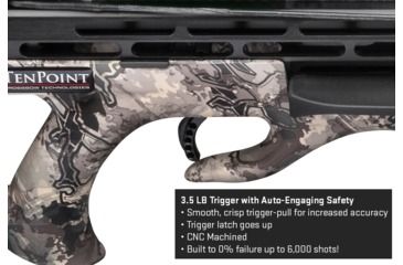 Image of TenPoint Crossbow Technologies Turbo GT Crossbow Package w/3x Pro-View 2 Scope,Rope Cocker,175lb Draw Weight, Mossy Oak Country Camo, CB16020-5920