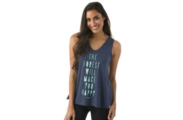 Image of Tentree Beauty Tri-blend Tank, Womens, Vintage Indigo, XXL SP18-WIBEA-BLU-XXL