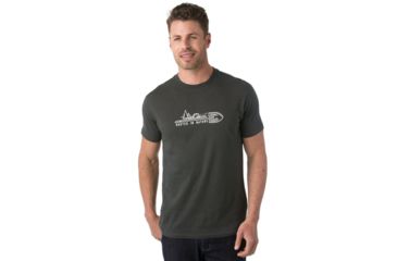 Image of Tentree Bryce Organic T-Shirt, Mens, Phantom, S SP18-MJBRY-BLK-S
