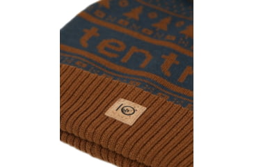 Image of Tentree Cabin Pom Beanie, Rubber Brown, One Size, TAU1574-0459-ONE