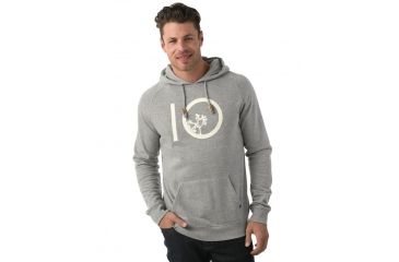 Image of Tentree Classic Ten Hoodie Fleece Hoodie, Mens, Lunar Rock, XXL SP18-MFVIN-GRY-XXL