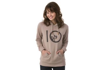 Image of Tentree Classic Ten Hoodie Fleece Hoodie, Womens, Etherea, L SP18-WFVIN-BEG-L