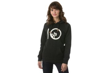 Image of Tentree Classic Ten Hoodie Fleece Hoodie, Womens, Phantom, XXL SP18-WFVIN-BLK-XXL