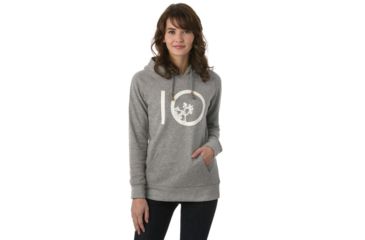 Image of Tentree Classic Ten Hoodie Fleece Hoodie, Womens, Lunar Rock, XXL SP18-WFVIN-GRY-XXL