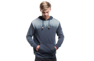 Image of Tentree Foggy Juniper Hoodie - Mens, Burgundy, Small, FA17-MFFOG-RED-S
