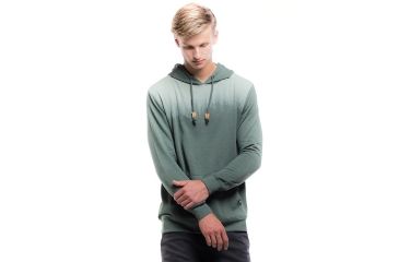 Image of Tentree Foggy Juniper Hoodie - Mens, Deep Forest, Small, FA17-MFFOG-GRN-S