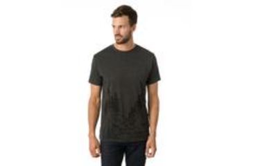 Image of Tentree Foxglove T-Shirt - Mens, Phantom, Small, FA17-MJFOX-BLK-S