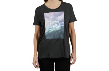 Image of Tentree Ocian Short Sleeve Tee - Women's-Black-Medium