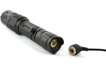 Image of Lightstar Tactical TDR-2 Rechargable Flashlight, Stealth Grey TLF-TDR-2