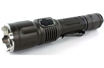 Image of Lightstar Tactical TDR-2 Rechargable Flashlight, Stealth Grey TLF-TDR-2