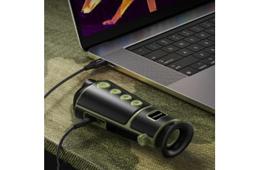 Image of Teslong TTS260 4x Night Vision Thermal Imaging Monocular, Black / Mettalic Grey, TTS260