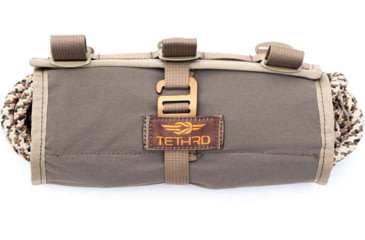 Image of Tethrd Rollup Pouch, Gray/Tan, ROLL