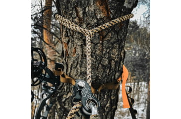 Image of Tethrd Tree Tether Lineman Rope 8mm, Orange, 1102999