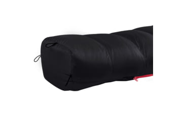 Image of TETON Sports ALTOS 0 F Down-Filled Mummy Sleeping Bag, Black/Red, 2202BK