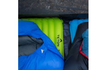 Image of TETON Sports ALTOS 20 F Down-Filled Mummy Sleeping Bag, Blue/Grey, 2201BL