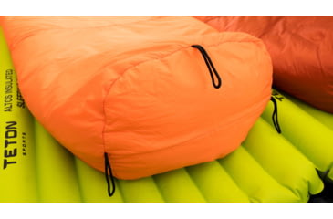 Image of TETON Sports ALTOS-S 0 F Mummy Sleeping Bag, Orange, 1169