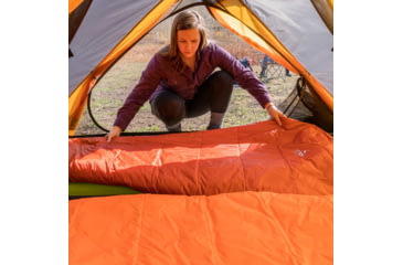 Image of TETON Sports ALTOS-S 0 F Mummy Sleeping Bag, Orange, 1169