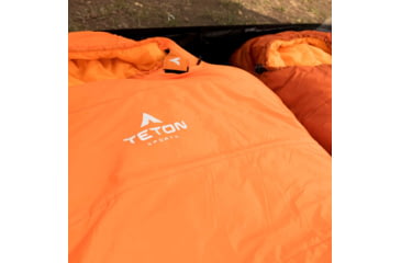 Image of TETON Sports ALTOS-S 0 F Mummy Sleeping Bag, Orange, 1169