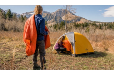 Image of TETON Sports ALTOS-S 0 F Mummy Sleeping Bag, Orange, 1169