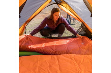 Image of TETON Sports ALTOS-S 20 F Mummy Sleeping Bag, Burnt Orange, 1168
