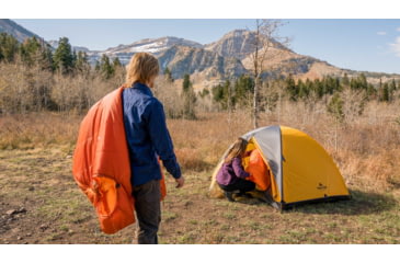 Image of TETON Sports ALTOS-S 20 F Mummy Sleeping Bag, Burnt Orange, 1168