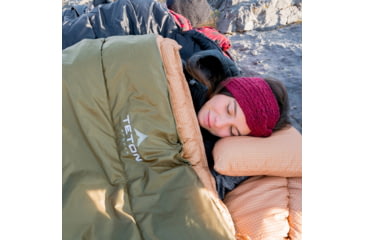 Image of TETON Sports Celsius XXL 0 F Sleeping Bag, Left Zipper, Green, 2XL, 100L
