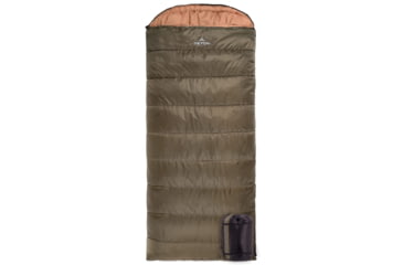 Image of TETON Sports Celsius XXL 0 F Sleeping Bag, Right Zipper, Green, 2XL, 100R