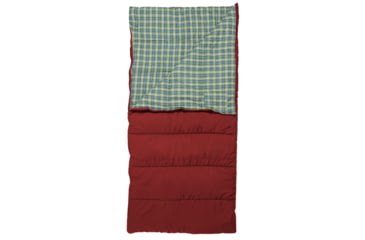 Image of TETON Sports Evergreen 0 F Sleeping Bag, Barn/Blue, Regular, 2221LSBABL