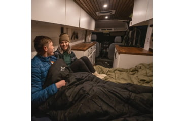 Image of TETON Sports Evergreen 0 F Sleeping Bag, Night/Red, Regular, 2221LSNIRD